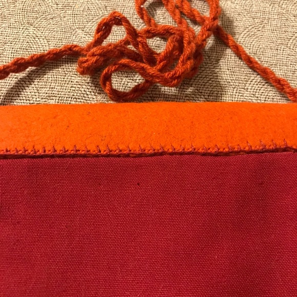 Saddlebag made of felt fabric - Picture 4 of 5